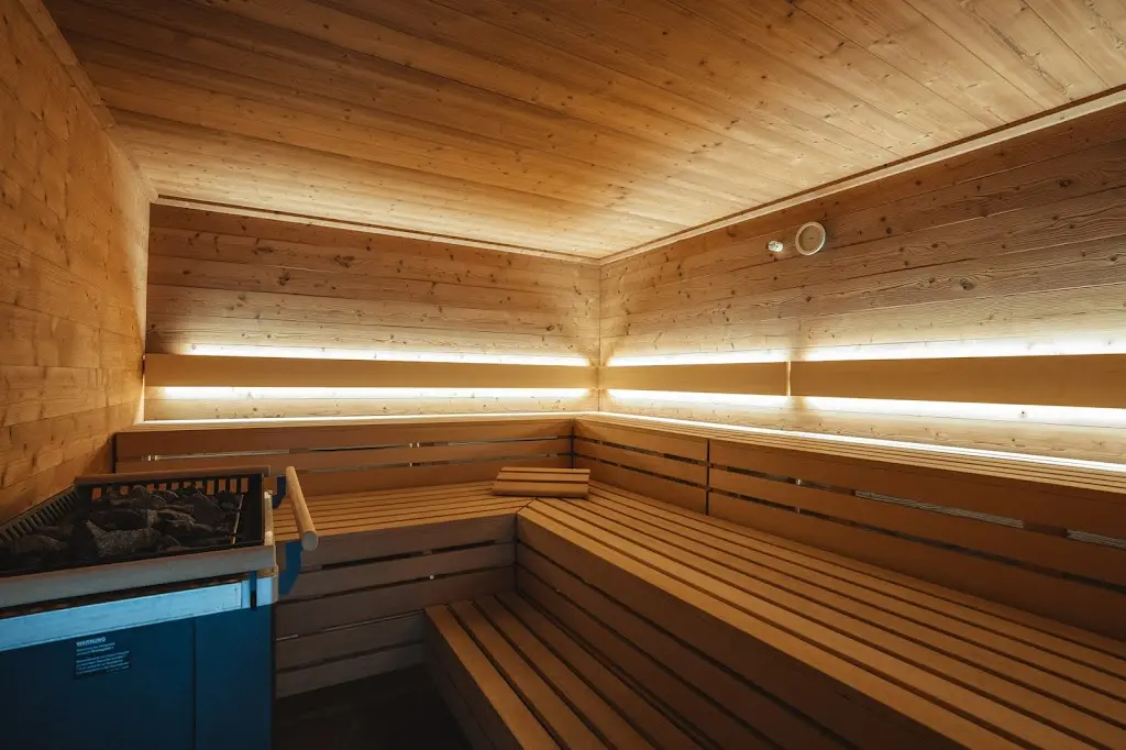 the sauna at Hotel Matterhornblick