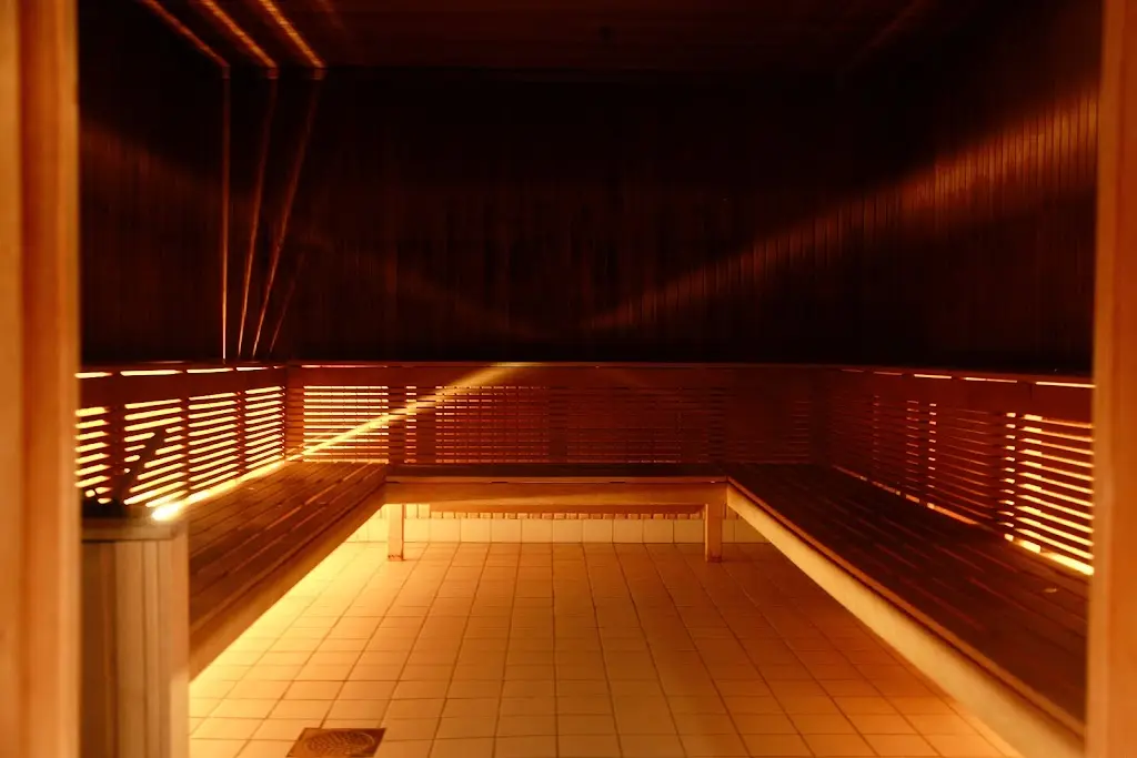 the sauna at Clarion Hotel Sign