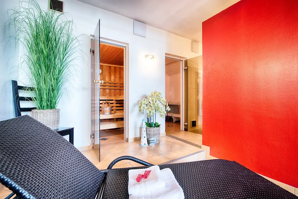 the sauna at Leonardo Hotel Hamburg City Nord