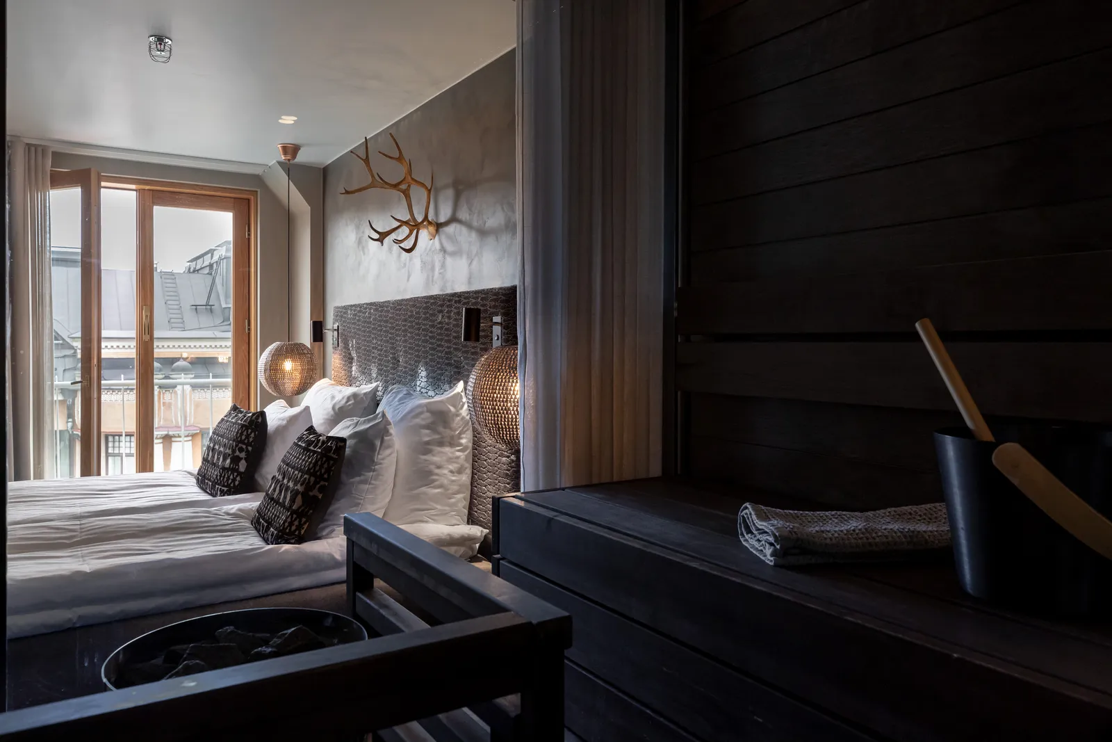 Lapland Hotels Bulevardi: the sauna