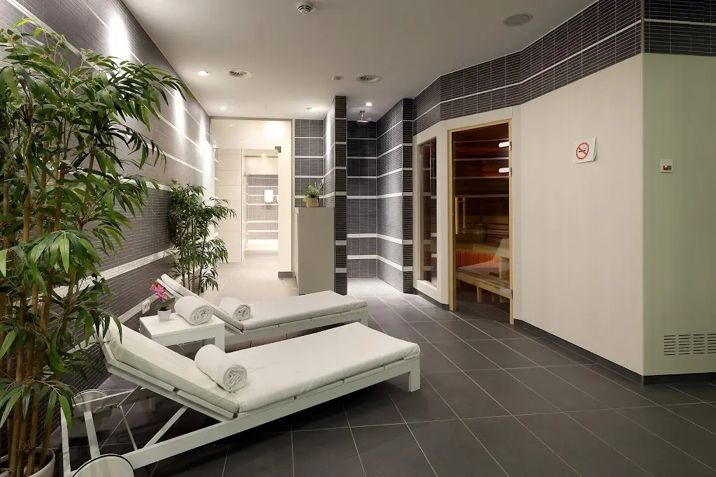 the sauna at Eurostars Book Hotel