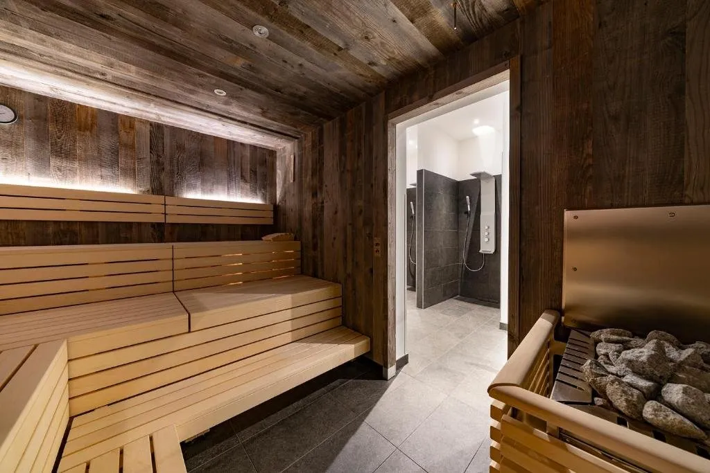 the sauna at Roomz Vienna Prater