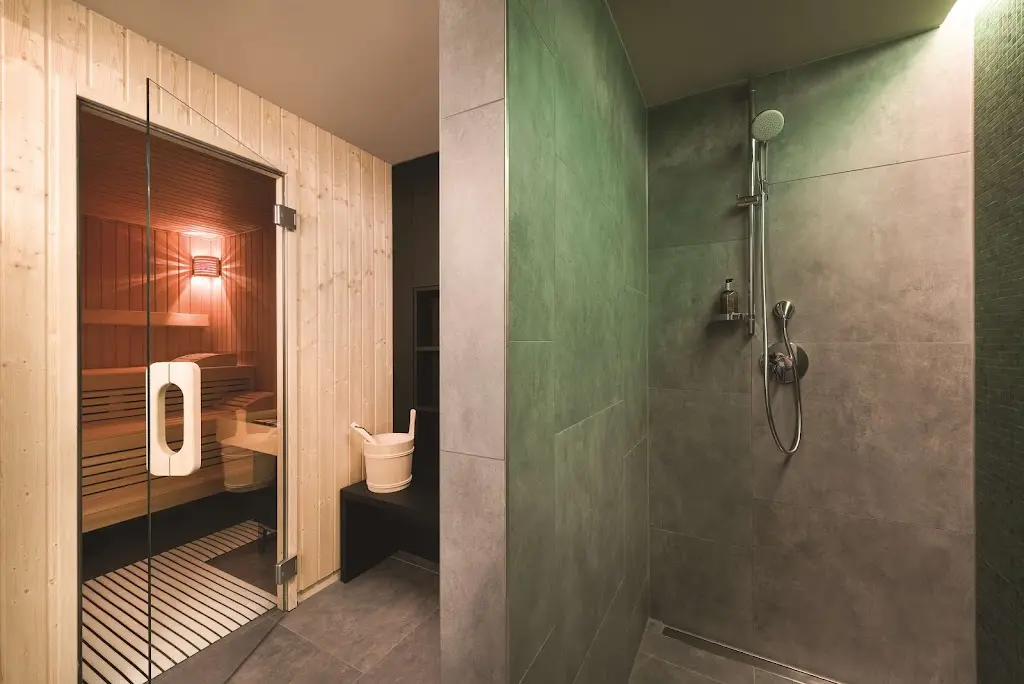 the sauna at Adina Hamburg Speicherstadt