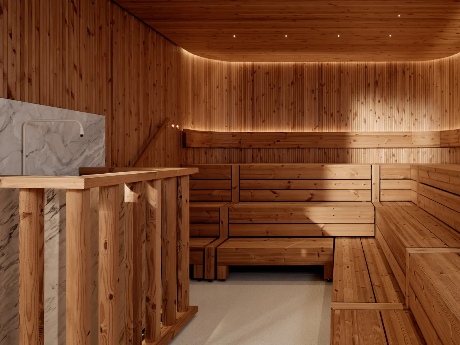 Hotel Kämp · Kämp Spa: the sauna