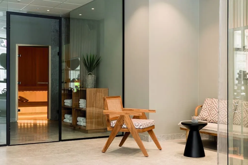the sauna at Elite Hotel Adlon