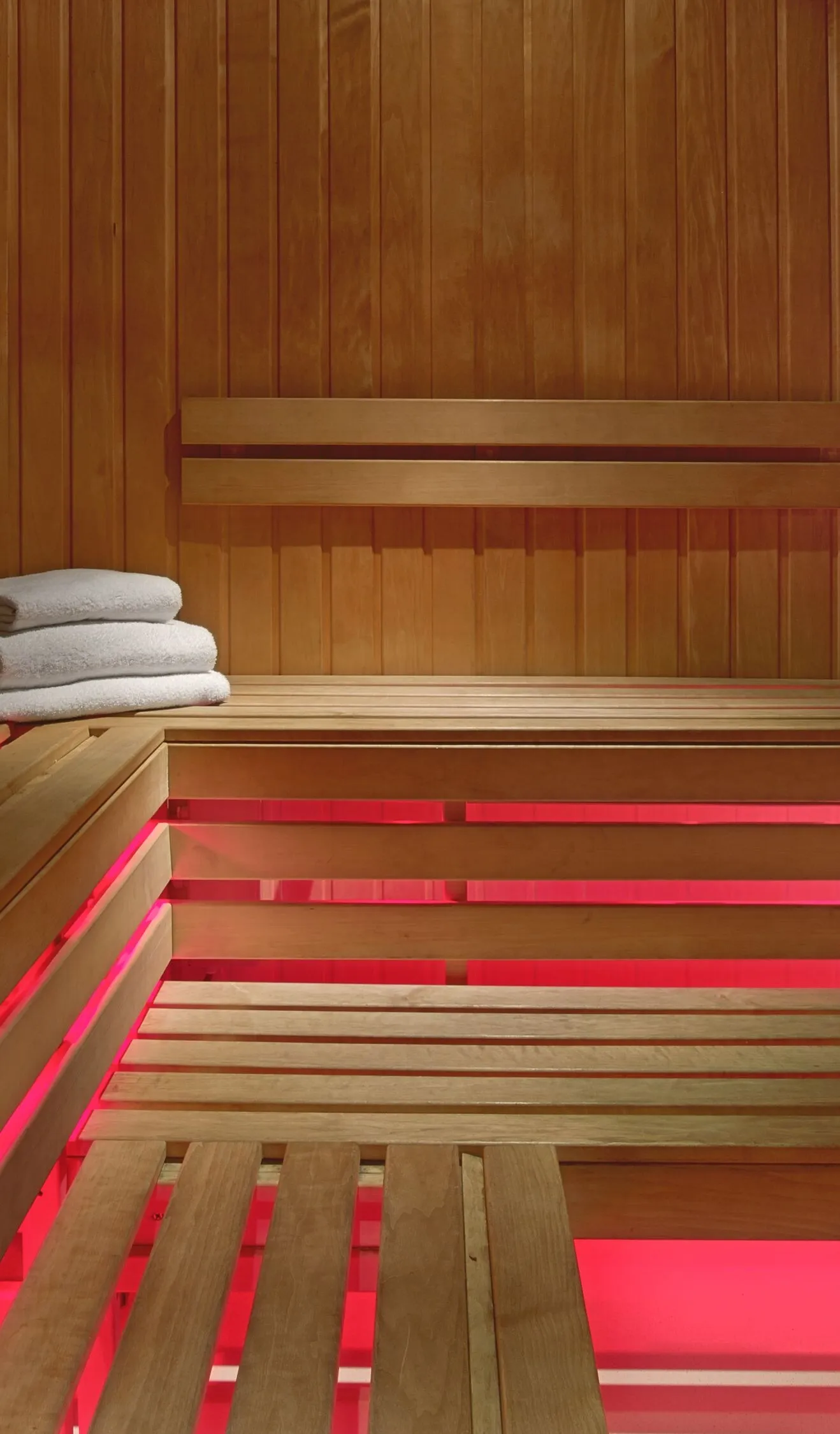 the sauna at W London