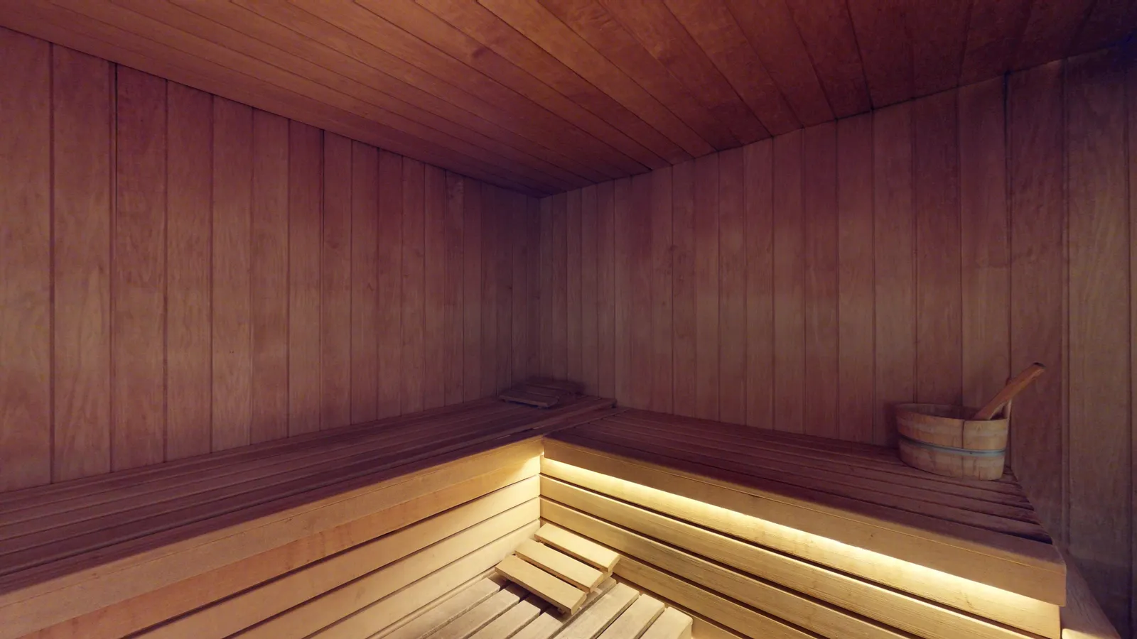 the sauna at NH Collection Amsterdam Barbizon Palace