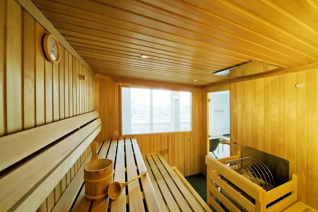 the sauna at Arcotel Kaiserwasser Vienna