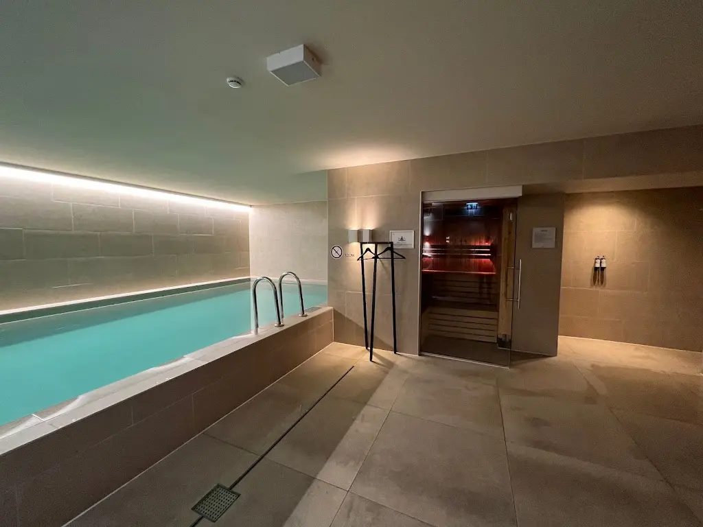 the sauna at Pestana Amsterdam Riverside