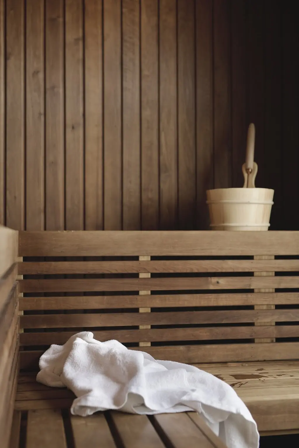 the sauna at Clarion Collection Hotel Tapetfabriken