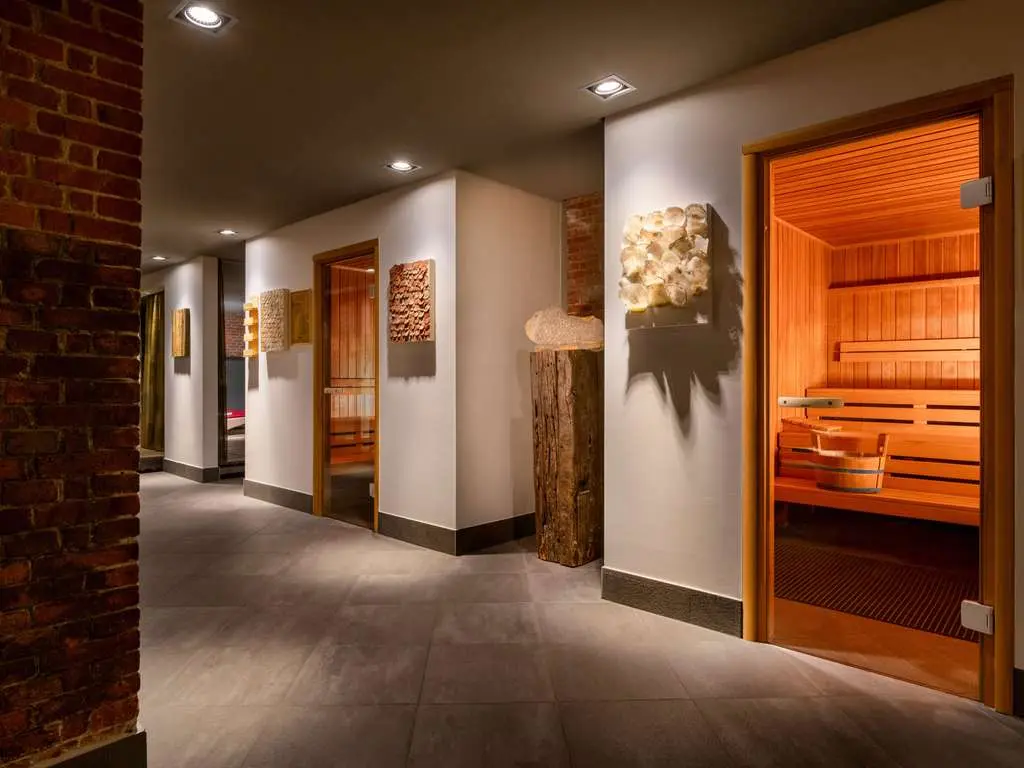 the sauna at Mövenpick Hotel Hamburg
