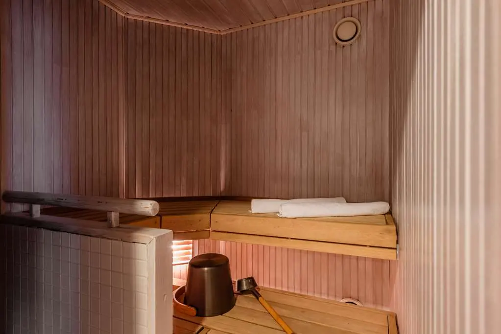 the sauna at Radisson Blu Seaside Hotel, Helsinki