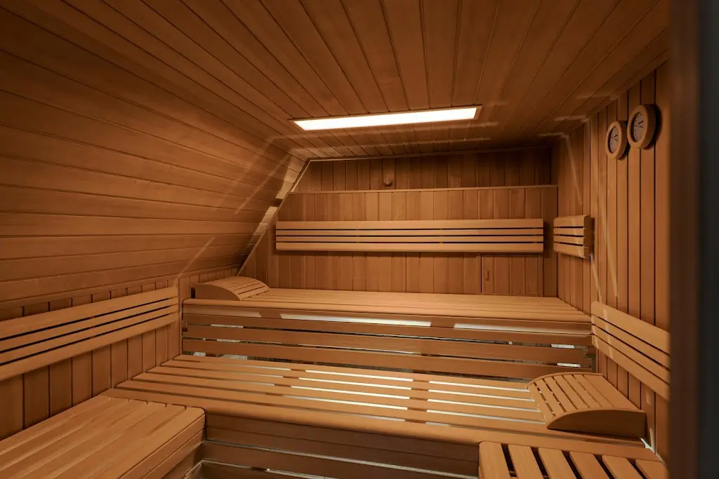 the sauna at NH Collection Hamburg City