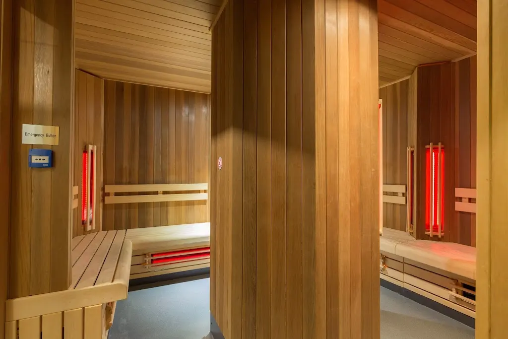 the sauna at Leonardo Hotel Amsterdam Rembrandtpark