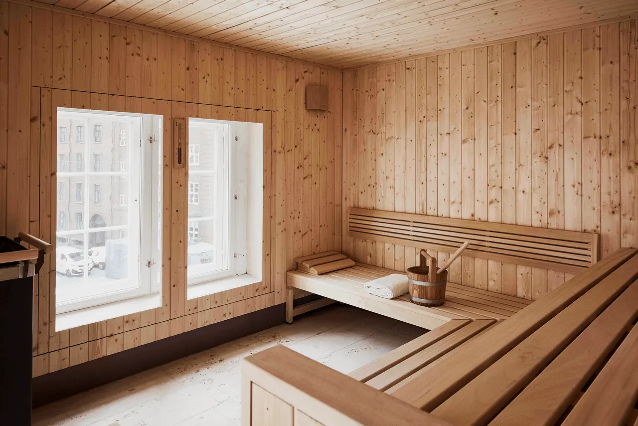 Villa Copenhagen: the sauna