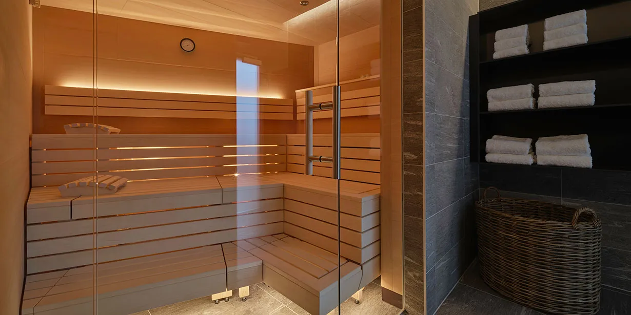 the sauna at Adina Vienna Belvedere