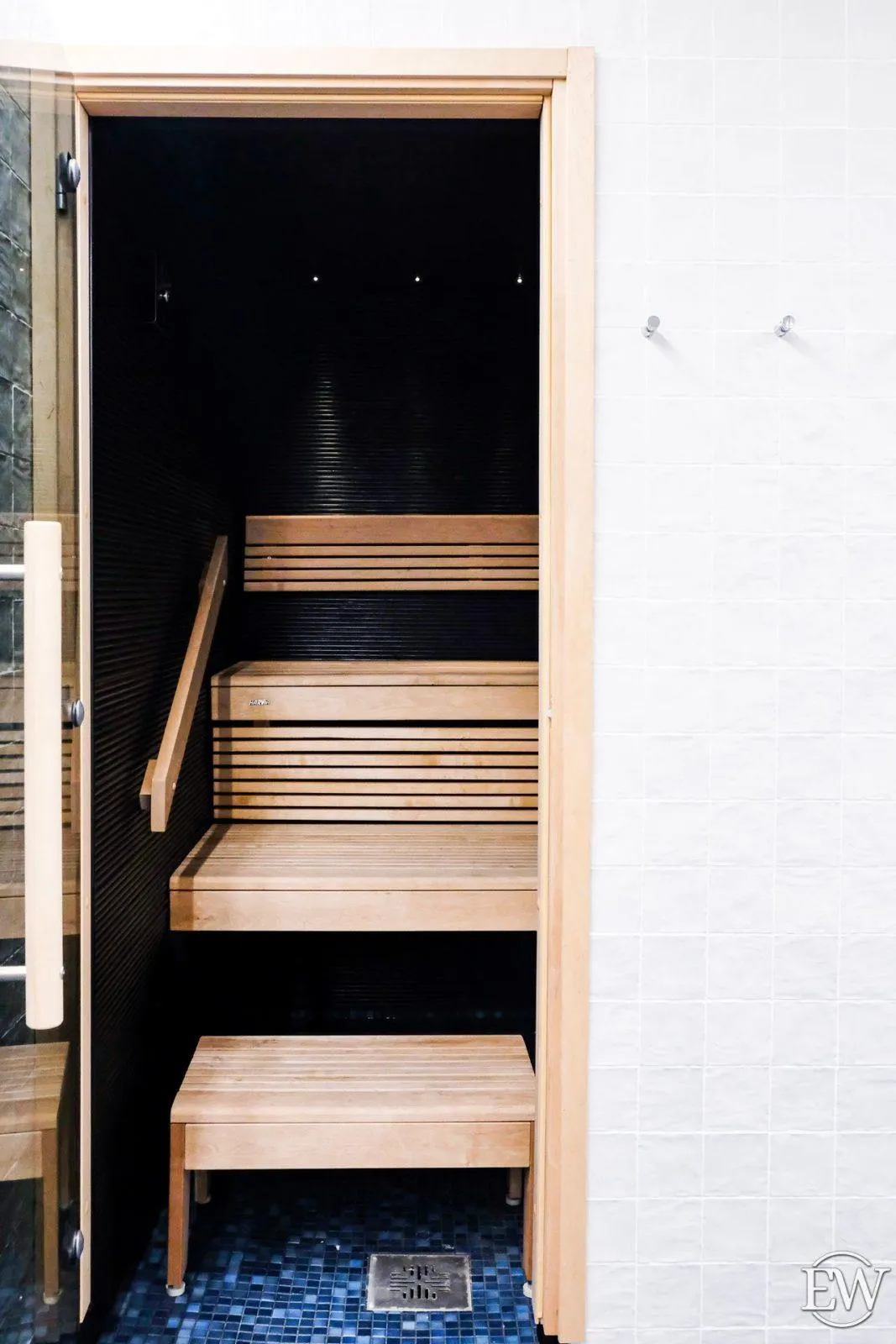 the sauna at Hotel U14, Autograph Collection