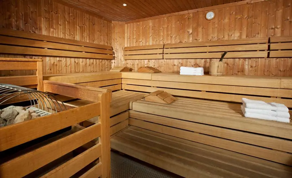 the sauna at Lindner Hotel Hamburg Am Michel