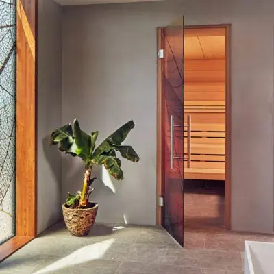 the sauna at Hotel Jakarta Amsterdam