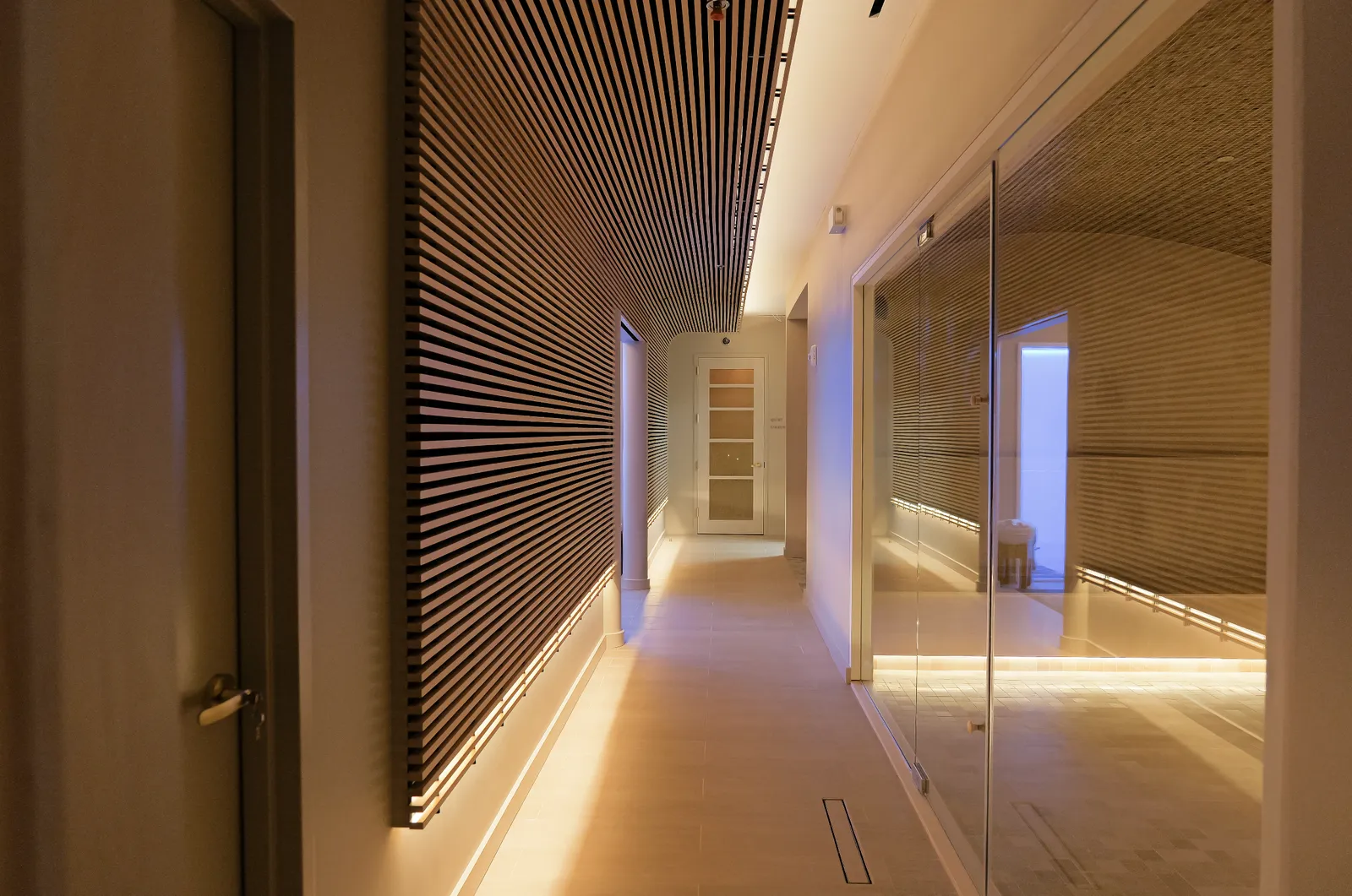 the sauna at Virgin Hotels New York City