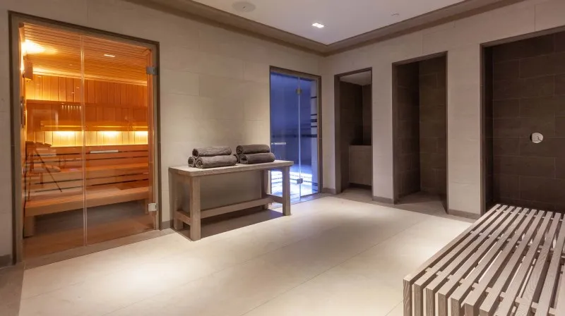 the sauna at Hotel Seventy Barcelona