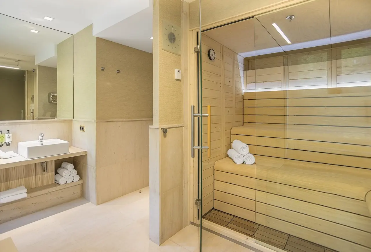 the sauna at InterContinental Madrid
