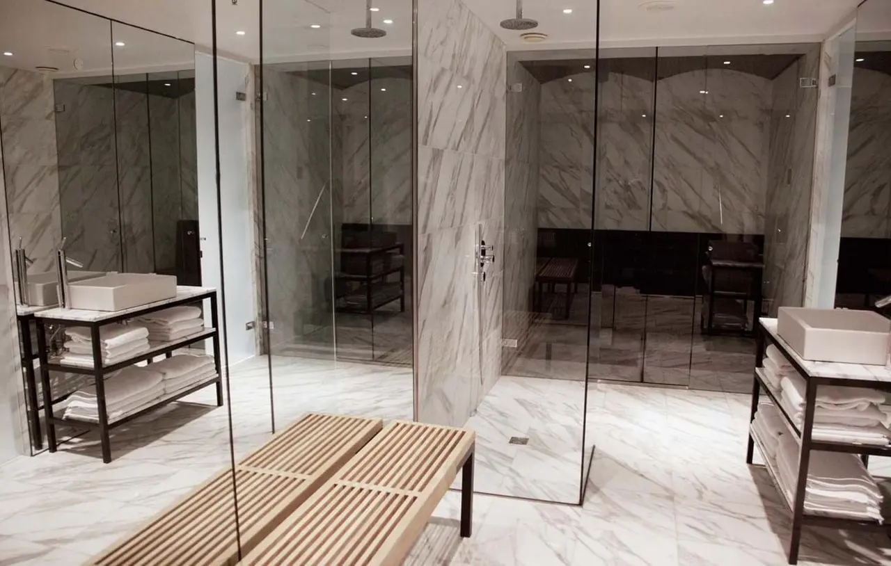the sauna at 101 Hotel