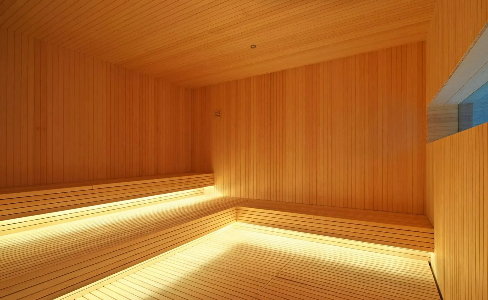 the sauna at The Okura Tokyo
