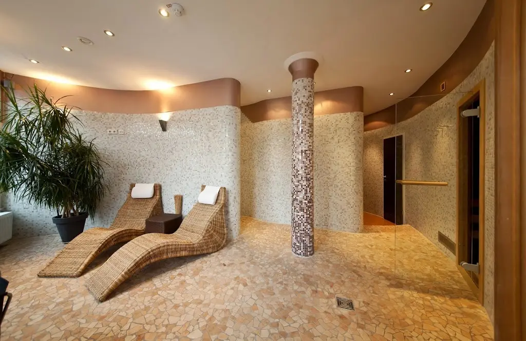 the sauna at Hotel Eleazar Hamburg