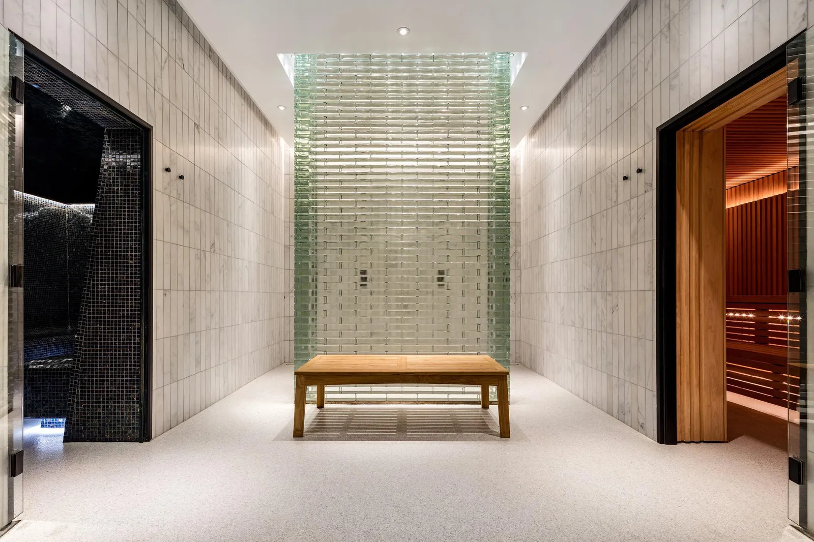 the sauna at Radisson Blu Edwardian Heathrow